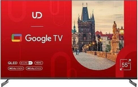 Telewizor UD 55QGU7210S QLED 55'' 4K Ultra HD Google TV