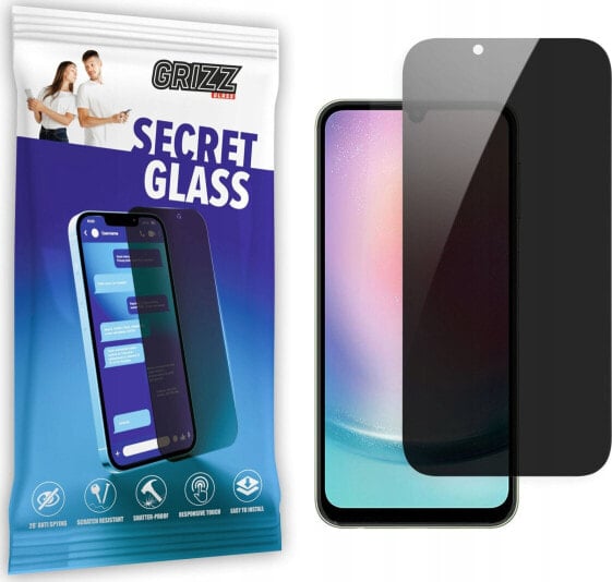 GrizzGlass Szkło prywatyzujące GrizzGlass SecretGlass Samsung Galaxy A24 4G