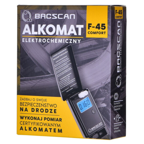 Алкотестер BACscan F-45 Comfort Чёрный