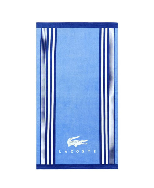 Oki Striped Cotton Beach Towel