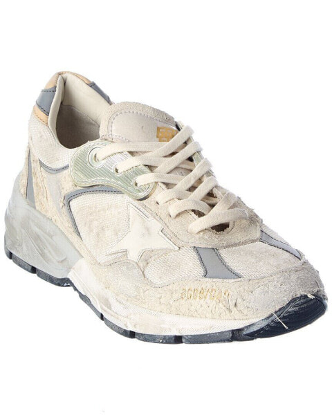 Golden Goose Dad-Star Canvas & Suede Sneaker Women's White 35