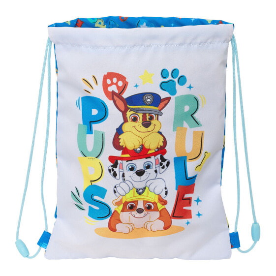 Сумка-рюкзак на веревках The Paw Patrol Pups rule Синий 26 x 34 x 1 cm