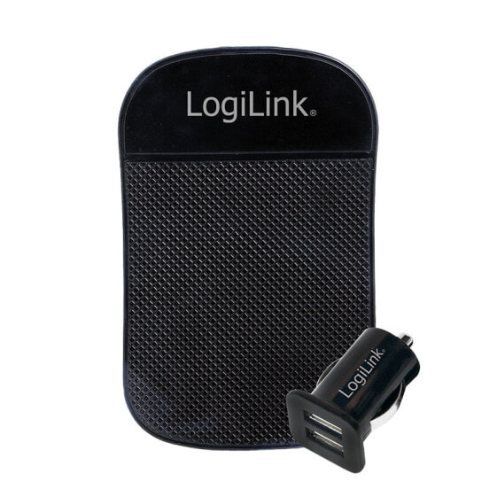 LogiLink PA0204, Indoor, Cigar lighter, 5 V, 2.1 A, Black