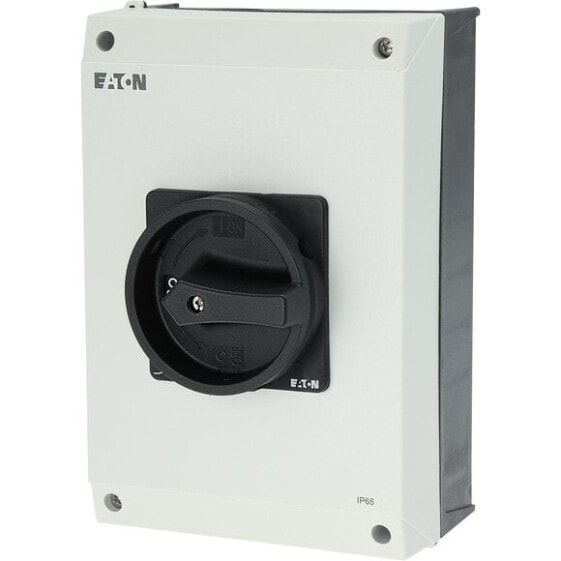 Eaton P3-63/I4/SVB-SW/HI11 - Rotary switch - 3P - Black - White - IP65 - 160 mm - 139 mm