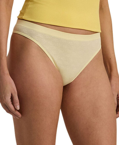 Monogram Mesh Jacquard Thong 3-Pack Underwear, 4L0184
