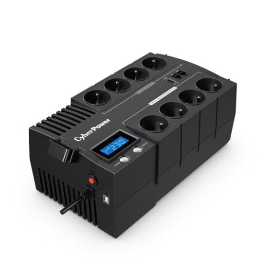 Источник бесперебойного питания CyberPower Systems BR1200ELCD-FR Line-Interactive 1.2 kVA 720 W Sine 165 V - 290 V