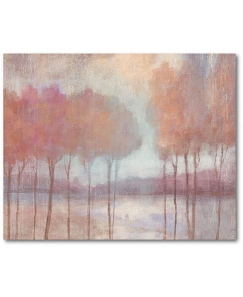 Blushing Trees 30" x 40" Gallery-Wrapped Canvas Wall Art