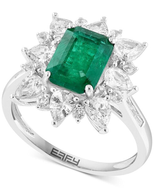 EFFY® Multi-Gemstone (3-3/8 ct. t.w.) Ring in 14k White Gold