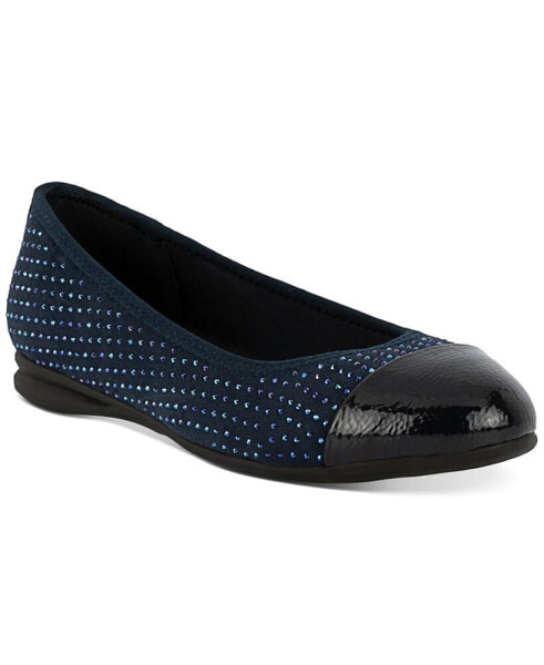 Women's Ambree Embellished Cap Toe Ballet Flats