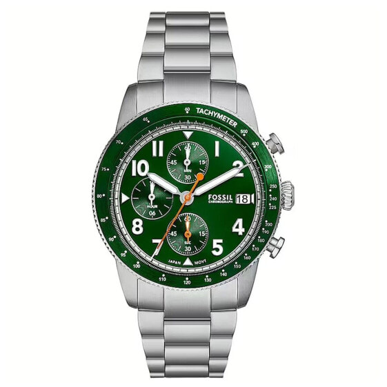 Мужские часы Fossil FS6048 Зеленый Серебристый (Ø 34 mm)