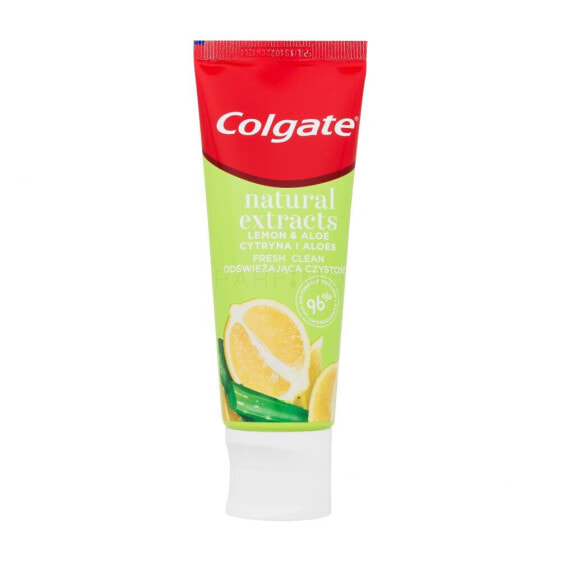 Colgate Natural Extracts Lemon & Aloe 75 ml zahnpasta unisex