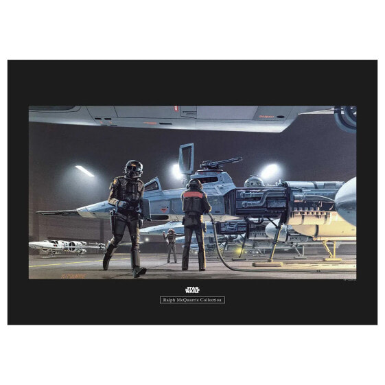 Wandbild Star Wars Yavin Y-Wing