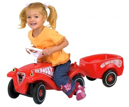 Simba Dickie BIG Bobby-Car Trailer - Toy car trailer - 1 yr(s) - BIG - Red - 7 yr(s) - BIG-Bobby-Car