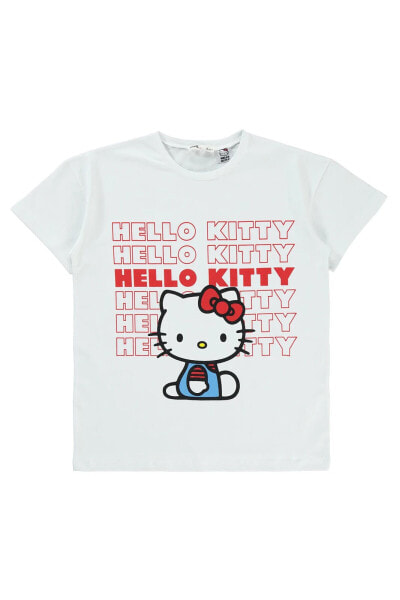 Футболка для малышей Hello Kitty Кофта 10-13 лет Белый