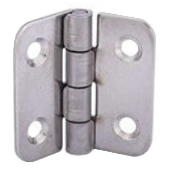 EUROMARINE Stainless Steel Square Hinge 2 Units