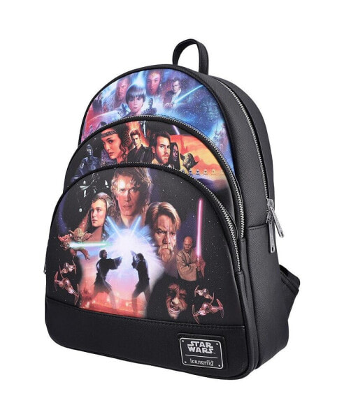Star Wars Prequel Trilogy Triple Pocket Mini Backpack