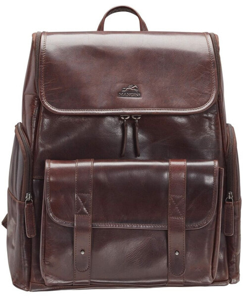 Men's Buffalo Backpack with Zippered Laptop, Tablet Compartment