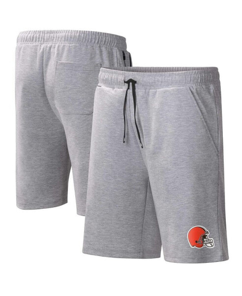 Men's Heather Gray Cleveland Browns Trainer Shorts