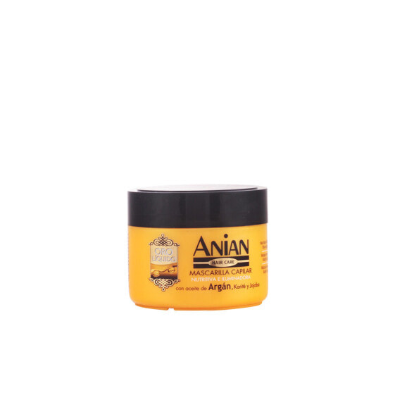 Anian Oro Liquido Hair Mask Питательная маска для сияния волос с маслами арганы, ши и жожоба 250 млмл