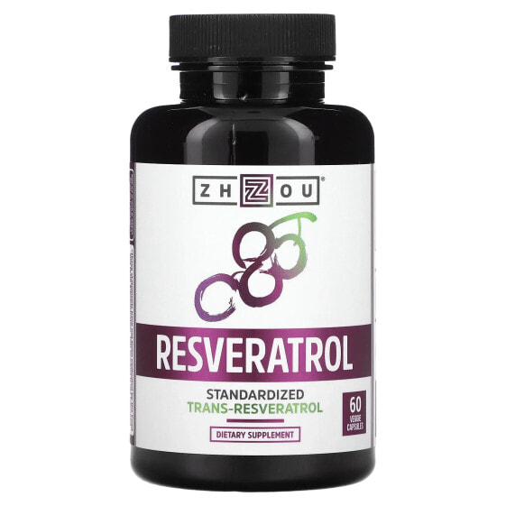 Resveratrol, 60 Veggie Capsules