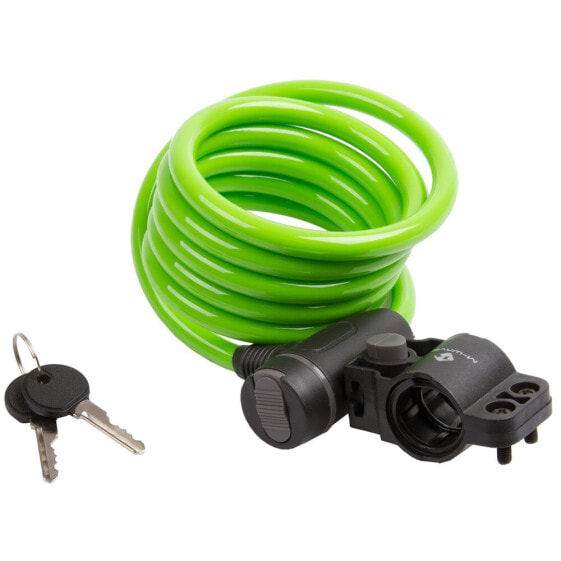 M-WAVE S 10.18 Spiral Cable Lock Padlock
