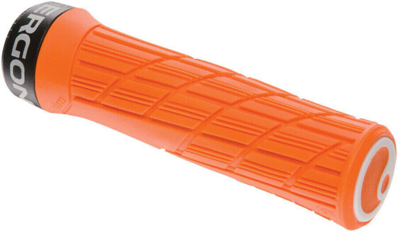 Грипсы для велосипеда Ergon GE1 Evo Slim - сочный оранжевый, Lock-On