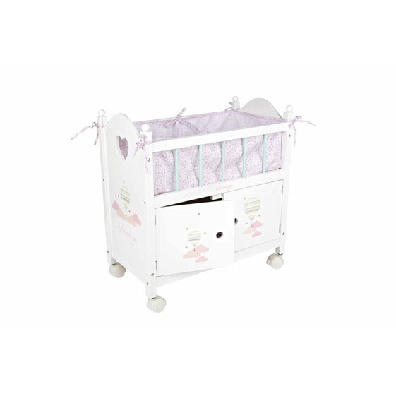 MUÑECAS ARIAS Firenze 50.50x27x54 cm Crib With Carousel crib wardrobe