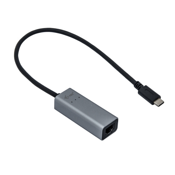 i-tec Metal USB-C 2.5Gbps Ethernet Adapter - Wired - USB Type-C - Ethernet - 2500 Mbit/s - Grey
