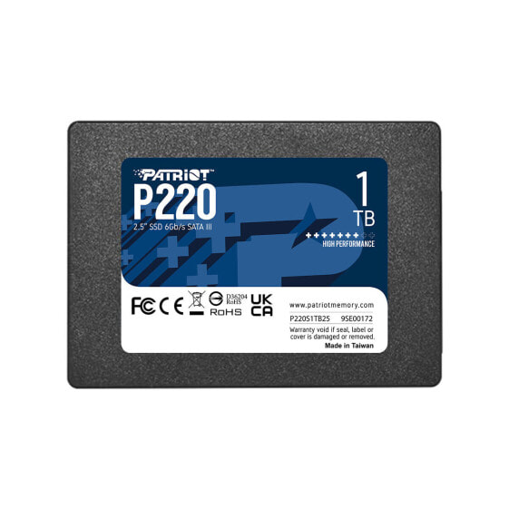 Жесткий диск Patriot Memory P220 1 TB SSD