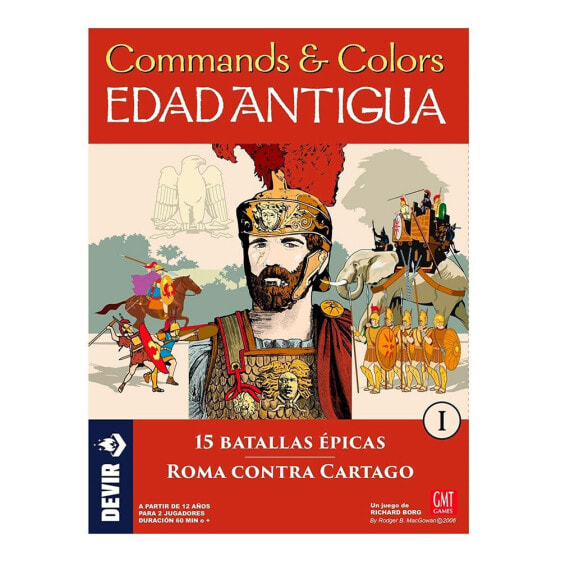 DEVIR IBERIA Commands And Colors: Ancient Age Board Game