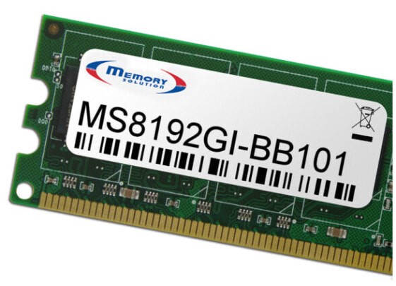 Memorysolution Memory Solution MS8192GI-BB101 - 8 GB