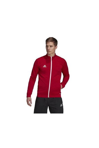 Олимпийка Adidas Ent22 Tk Jkt Мужская Футбольная Тренировочная Куртка H57537 Красная