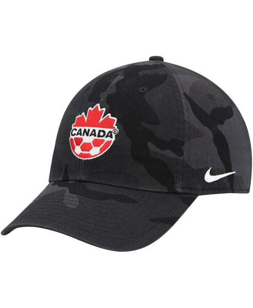 Головной убор Nike кепка регулируемая Camo Canada Soccer Campus для мужчин