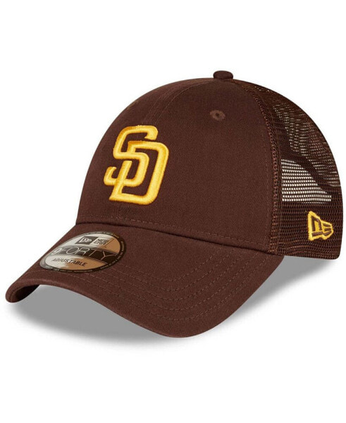 Men's Brown San Diego Padres Trucker 9Forty Snapback Hat