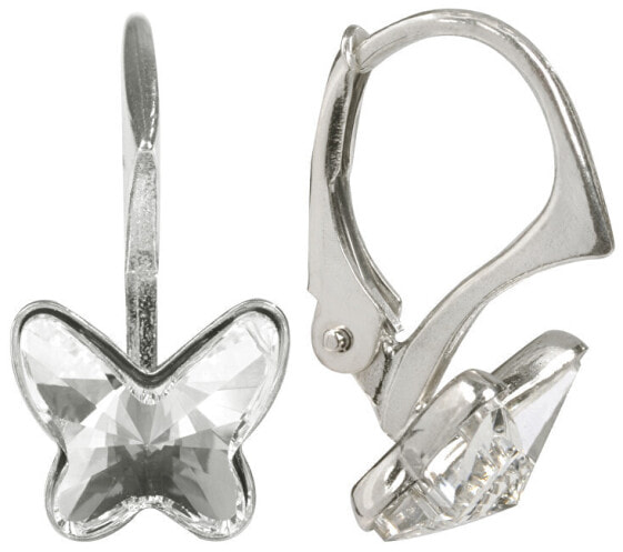Girls´ silver Crystal earrings