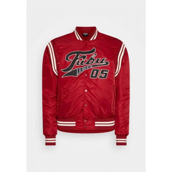 Fubu Varsity Satin College Jacket M 6075132