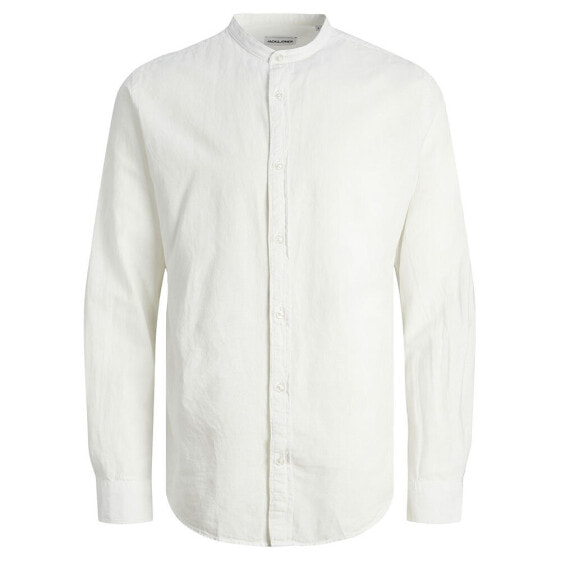 JACK & JONES Linen Band Plus Size long sleeve shirt