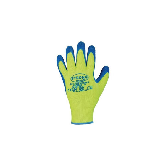 Stronghand Handschuhe Harrer Größe 10 gelb/blau EN 388, EN511 PSA-Kategorie II , VE: 12 Paar