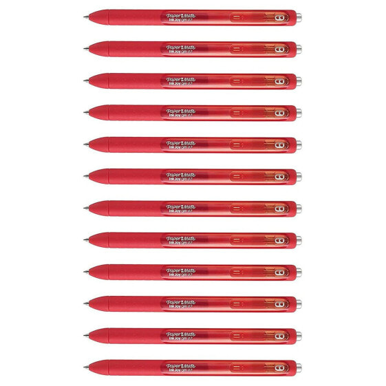 Гелевая ручка Paper Mate InkJoy Gel Красный 12 штук