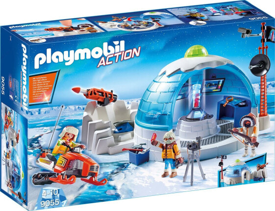 PLAYMOBIL Action 9055 Polar Ranger Hauptquartier, Ab 4 Jahren