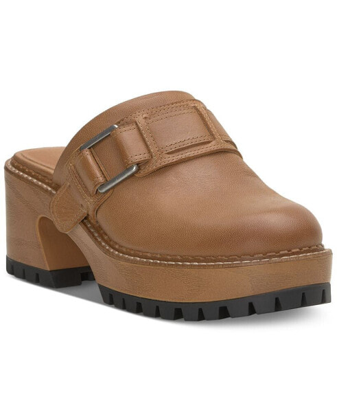 Синие сабо для женщин Lucky Brand модели Rishona Slip-On Platform Clogs