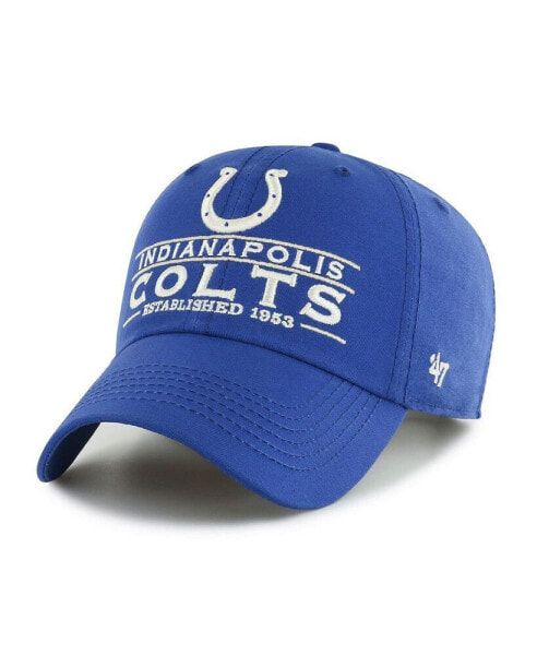 47 Brand Men's Royal Indianapolis Colts Vernon Clean Up Adjustable Hat