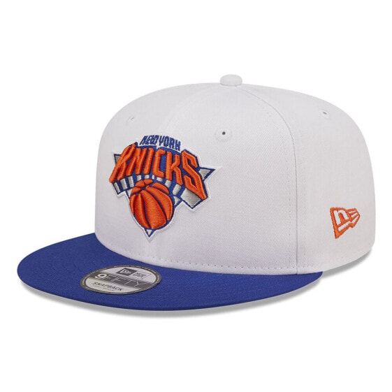 NEW ERA 60358007 White Crown Team 9Fifty Nre York Knicks Cap