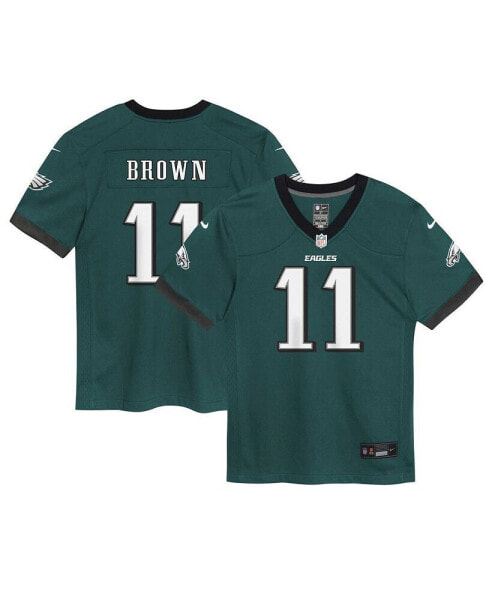 Футболка для малышей Nike A.J. Brown Midnight Green Philadelphia Eagles