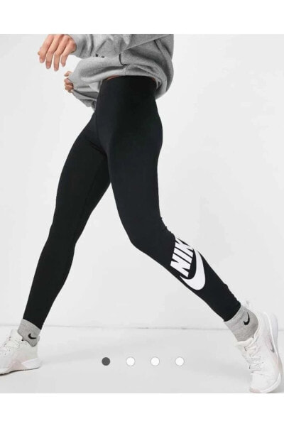 Sportswear Essential Pamuklu High-rise Günlük Giyim Kadın Tayt Cngstore