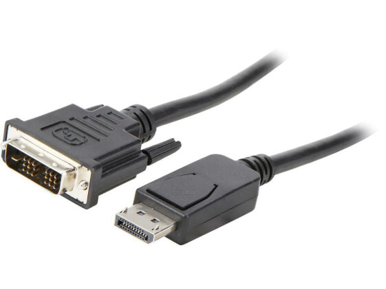 Tripp Lite DisplayPort to DVI-D Adapter Cable DP w/ Latches M/M 1080p 3ft (P581-