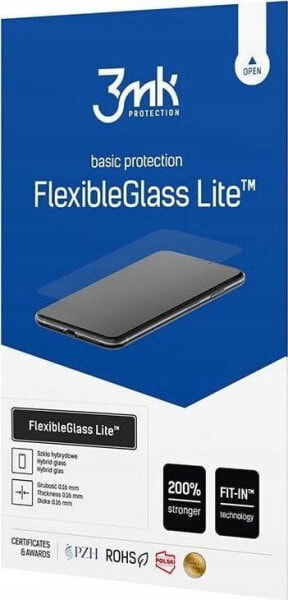 3MK 3MK FlexibleGlass Lite Honor X10 Lite Szkło Hybrydowe Lite