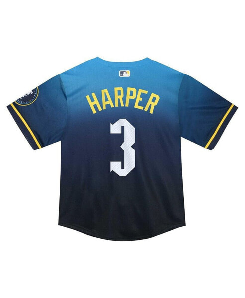 Toddler Bryce Harper Blue Philadelphia Phillies 2024 City Connect Limited Player Jersey