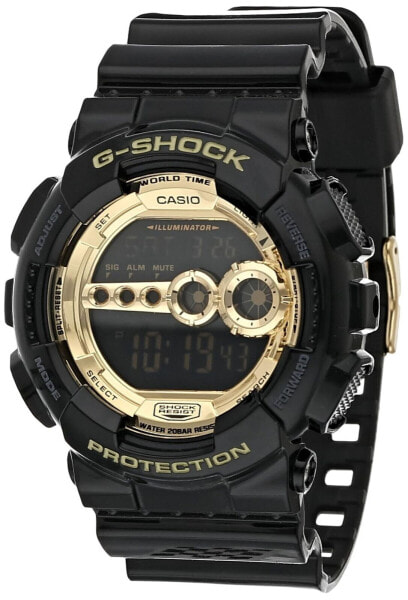 Casio Men's XL Series G-Shock Quartz 200M WR Shock Resistant GD-100GB-1DR-FBA