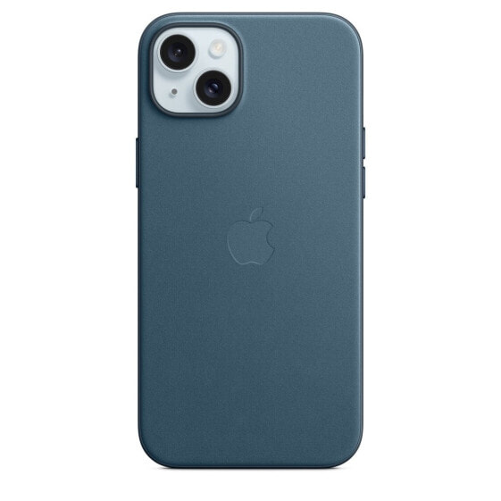 Apple iPhone 15 Plus Feingewebe Case mit MagSafe"Pazifikblau iPhone 15 Plus